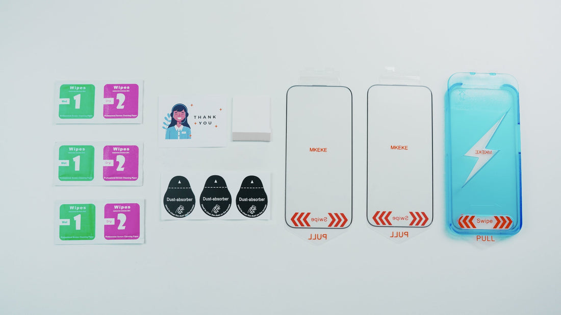 Installation Steps of Mkeke KG6 Screen Protector