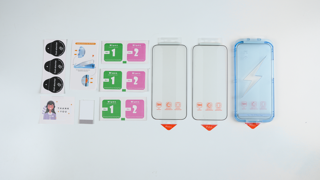 Installation Steps of Mkeke clear screen protector ver2.0