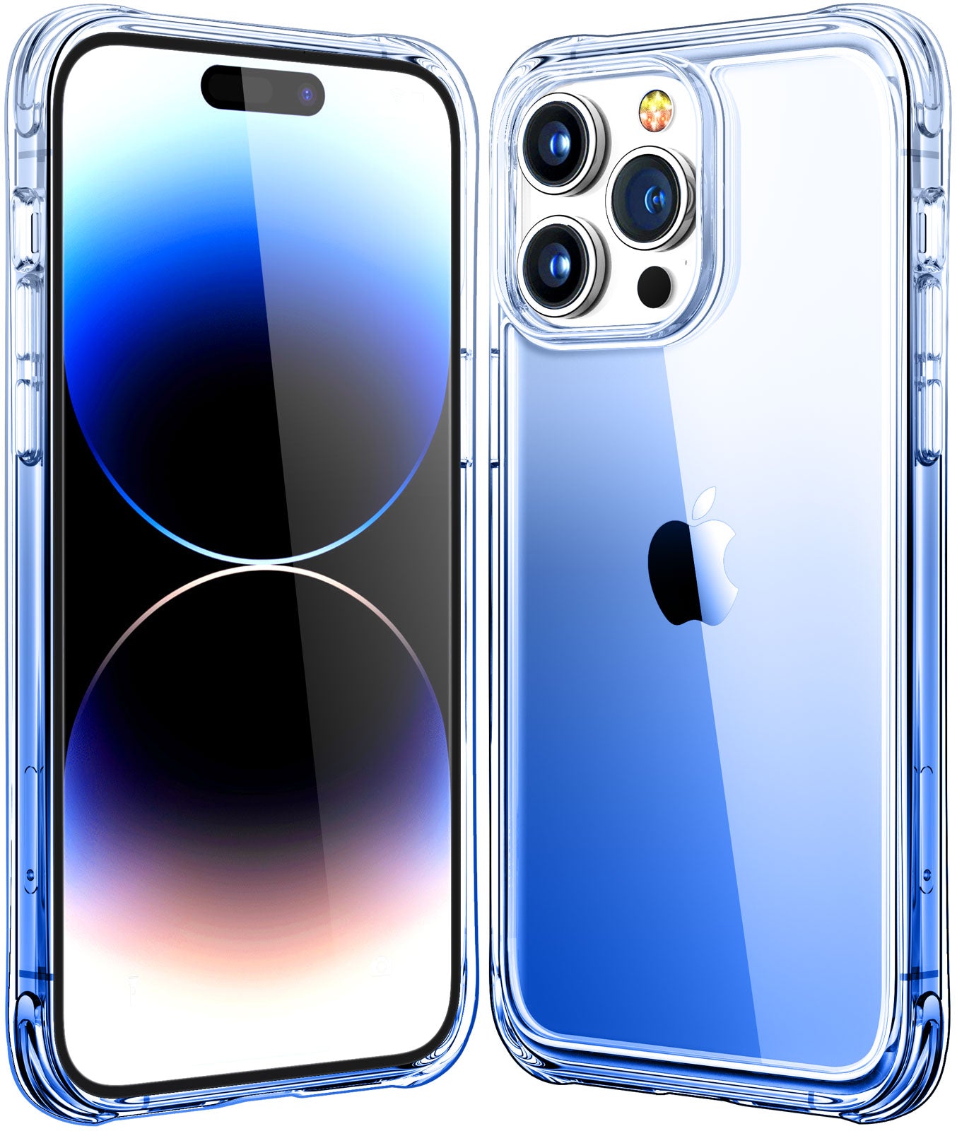 Multicolored logo transparent iPhone 12 Pro Max case